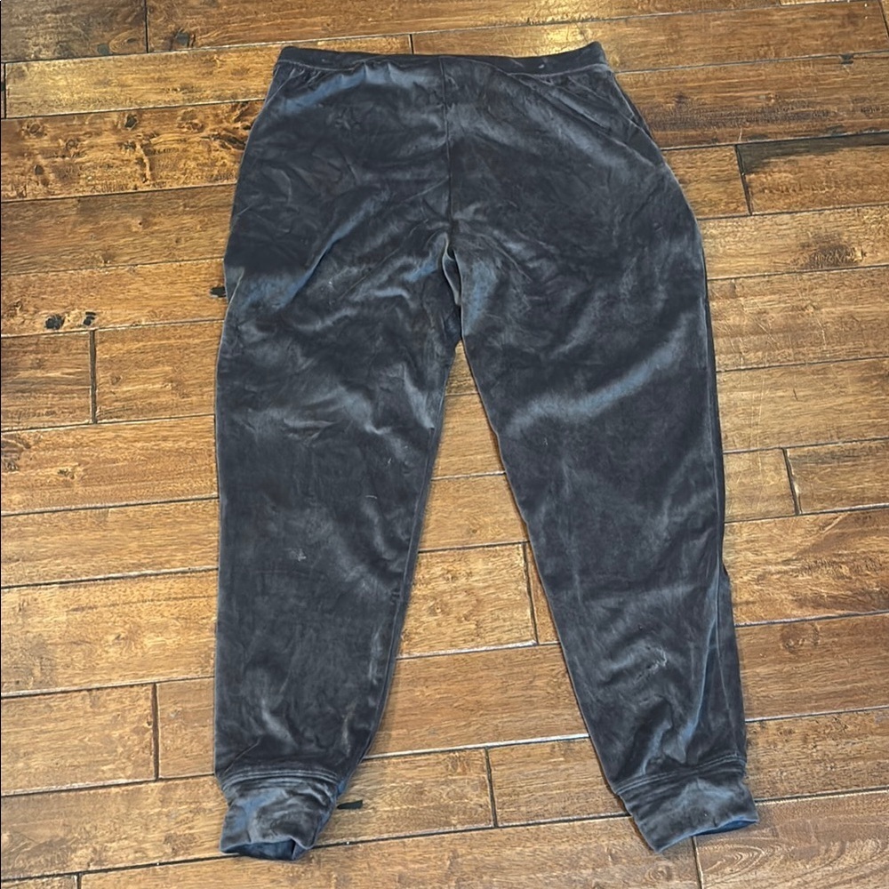 Revolve House Of Harlow 1960 Velour Jogger Pants Gray large - Picture 5 of 5